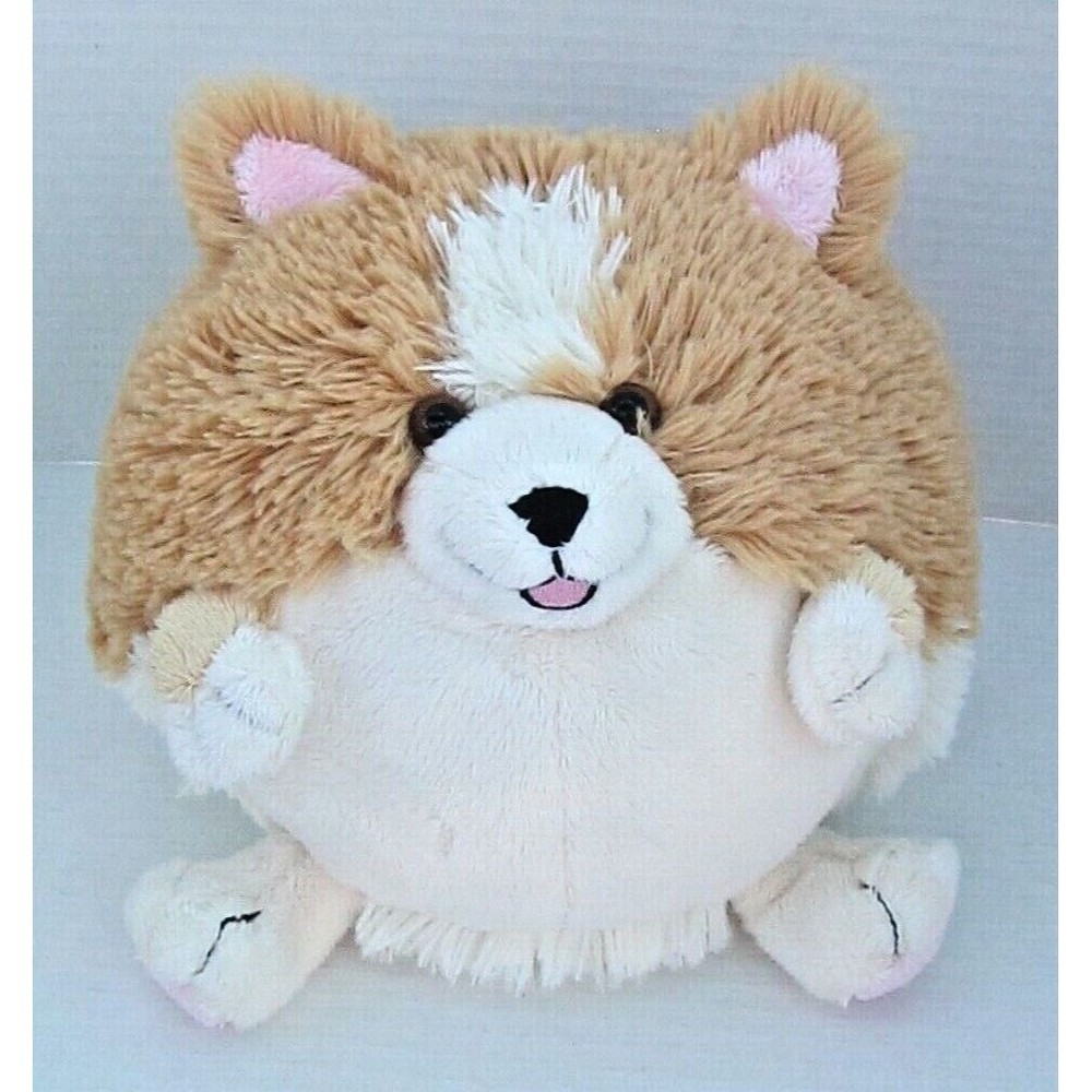 Squishable Fuzzy Corgi Dog Plush Tan Mini 8" Stuffed Animal